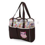 Cartoon Owl Maternity Mummy Handbag Waterproof Baby Stroller Bag thumbnail-3