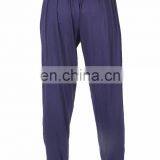 Women's Solid Long Yoga Pants Rayon Spandex Harem Sports Trousers thumbnail-4