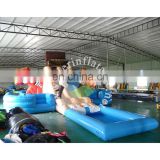 high quality big giant pirate slide inflatable water slide kids with pool