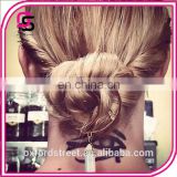 The spring tide of the six corner hair alloy pendant Hair Barrettependant Hair Barrette