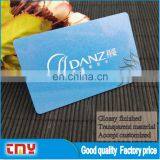 Good Quality Transparent Material Pvc Business Card thumbnail-1