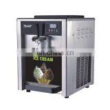 Two Storage Tanks Soft Ice Cream Machine for Sale