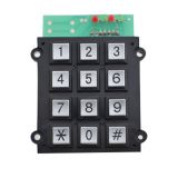 IP65 dynamic 12keys keypad with USB connect for security system