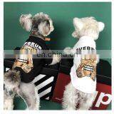 Dog Clothes Summer Thin Style T-shirt Little Bear Short Sleeve Shirt Teddy Dog Schnauzer Corgi Pet Clothes thumbnail-2