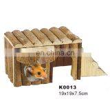 Wholesale Factory Luxury Natural Wooden Custom Hamster Cages For Sale thumbnail-3
