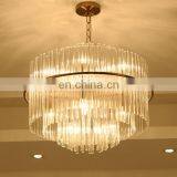 Modern fashion simple luxury K9 clear Crystal Ceiling Lighting Chandelier