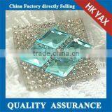 T0912 Super Shiny Rhinestone Applique Designs;flatback Beaded Applique Designs;strass Applique Designs for Shoes thumbnail-1