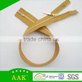 Textiles Nylon With Personalized Zipper Pulls 3# Nylon Gold Teeth C/E Zips thumbnail-1