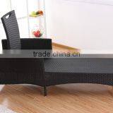 Patio Wicker Swimming Pool Rattan Reclining Lounge Chair thumbnail-1