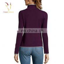 Winter New Fashion Ladies Turtleneck Cashmere Pullover Sweater thumbnail-2