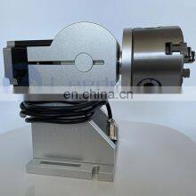 Rotary Axis 80mm Max for Fiber Laser Marking Machine 20w 30w 50w Fiber Laser Metal Laser Rotary thumbnail-3