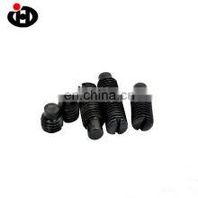 Hot Sale Black Alloy Steel Headless Set Screws Slotted Set Screws With Long Dog Point thumbnail-4