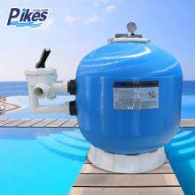 Outdoor Fiberglass Sand Filter Tank Glass Fiber Side Top Mount Sand Filter Container