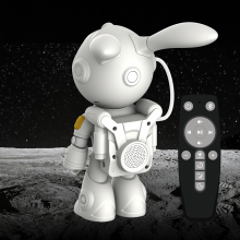 Astronaut Galaxy Projector With BT Speaker Cute Bunny Lamp Nebula Starlight Proyector Remote Control Smart Led Night Light thumbnail-3