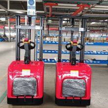 High Performance Electric Pallet Stacker 1 Ton 1.2 Ton 1.5 Ton 2 Ton Semi-electric Pallet Stacker thumbnail-3