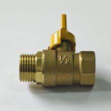 1/2Internal and External Threaded Ball Valve， Gas Professional Ball Valve，Kitchen Gas Fittings， Copper Ball Valve，Gas Valve Switch thumbnail-4