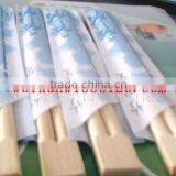 by Hands Wrapping Chopsticks, Bamboo Chopsticks, Full Different Sleeves, Rikyu Tensoge Twins, Disposable Bamboo Chopsticks