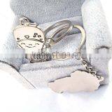 Wholesale Custom Keychains Wedding Invitation Wedding Gif Couple Key Chain thumbnail-3
