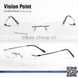 New Designer Rimless Metal Most Popular Eyeglasses Frame thumbnail-1