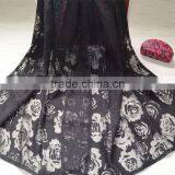 Wholesale New High Grade Lady Fashionable Hollow Rose Flower Lace Scarf Quality Choice thumbnail-6