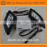 Best Selling Super Bright LED DRL Fog Light Excellent Quality LED Daylight for Honda Fit Jazz 2008-2010