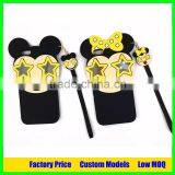 Black Silicone Mobile 3d Phone Case Cover for Iphone 5s 5c 5 Cell Phone Case Cover Back Cover thumbnail-4