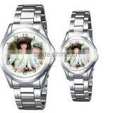 Alloy Case Couple Watches With DIY Dials thumbnail-1