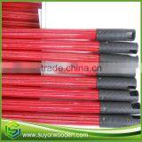 High Quality Stripe Pvc Coated Broom Stick Hot Selling to South America