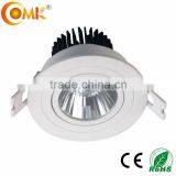 7w Round Recessed COB LED Downlight