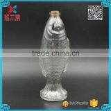 Exquisite 16oz Unique Fish Shape Wine Glass Bottle/liquor Beverage Bottle thumbnail-1
