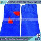 High Quality 14" Inches 36cm Long Furniture Leather Welding Gloves thumbnail-1