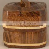 Wooden Color Food Flask thumbnail-1