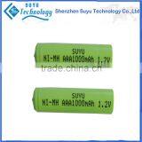 Aaa 1000mah 1.2v Ni-mh Rechargeable Battery for Solar Lights Ni-mh Battery 1/3 Aaa thumbnail-1