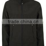 Customize Black Softshell Jacket Men