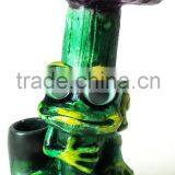 Resin Peruvian Smoking Pipe - Frog & Mushroom thumbnail-6