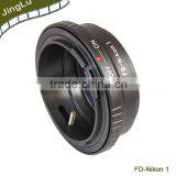 Lens Adapter Ring For FD Mount Lens to N1 Mount Camera N1 J1 V1 (Factory Supplier) thumbnail-2