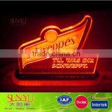 Led Illuminated Acrylic Display Stand