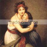 Wide Format Roll Inkjet Polyester Canvas for Modern Woman Oil Painting thumbnail-2