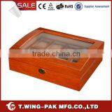 Wooden Box Packaging Wood Jewelry Box Personalized Watch Box for Men or Women thumbnail-3