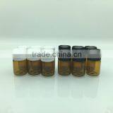 Small Size Essential Oil Bottle 2ml Glass Vial for Perfume, Amber Glass Vial