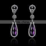 2016classics Drop Different Color Dimaond Earrings Jewelry for Yiwu Manufactory Supplier thumbnail-2