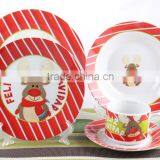 Christmas Porcelain Dinner Set/ceramic Dishes/american Style Dinnerware thumbnail-2