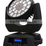 24pcs 15W RGBWA 5 in 1 zoom stage led moving head light
