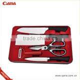 QANA Hot Sell Damascus Chef Knife Kitchen Knifes in Color Gift Box thumbnail-4