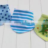 Baby Bib Cotton Jersey Soft Bib Made in China Cotton Toddle Scarf Baby Jersey Adjustable Bib Middle Color thumbnail-3