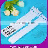 Custom Fastener Magic Tape Cable Ties With White