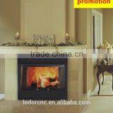 YN-050 Steel Plate Wooden Fireplace thumbnail-1