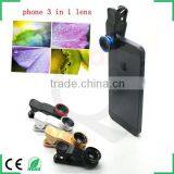 on Sale Product in 3 in 1 Lens Mobile Phone Camera Lens for Galaxy Note 3