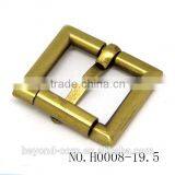 19.5mm Brush Brass Buckle With Roller thumbnail-2