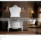 LELIN classicial solidwood bathroom furniture design top sale wash basin vanities LM-952